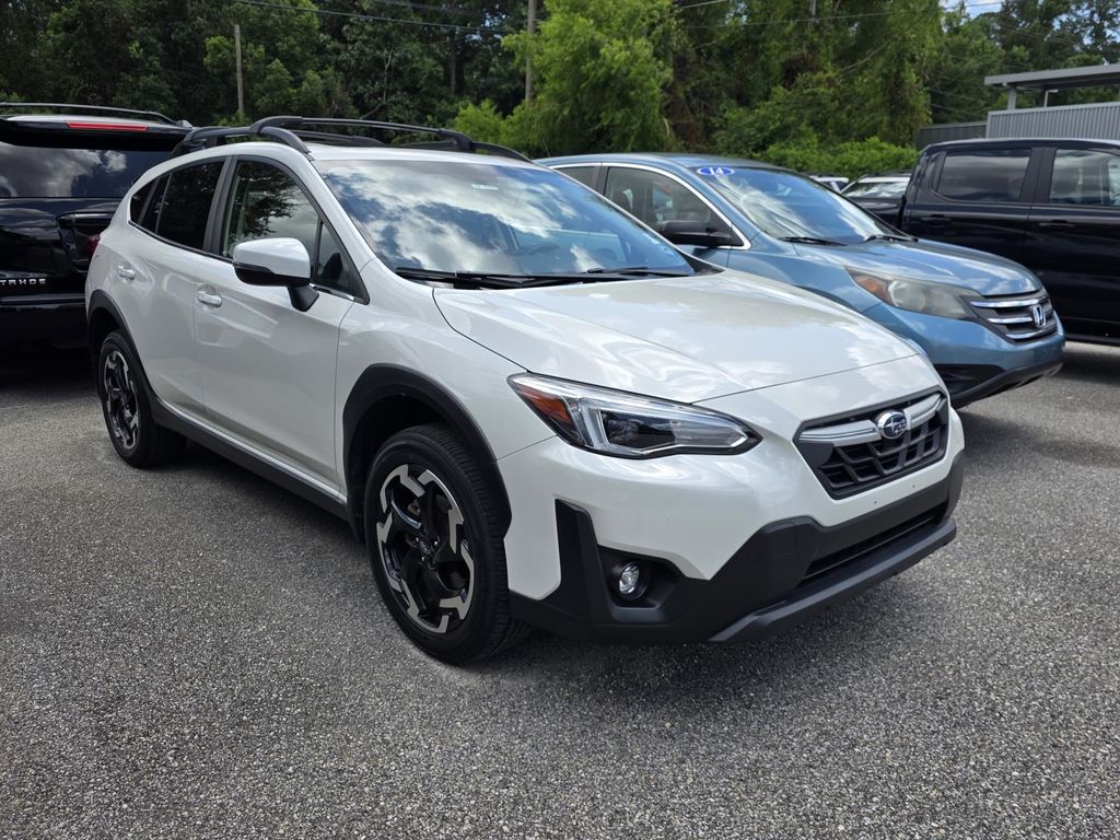 Crystal White Pearl 2022 Subaru Crosstrek SUV / Crossover All-Wheel Drive Continuously Variable Transmission