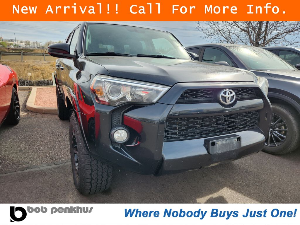 Black 2015 Toyota 4Runner SUV / Crossover 5-Speed Automatic Overdrive