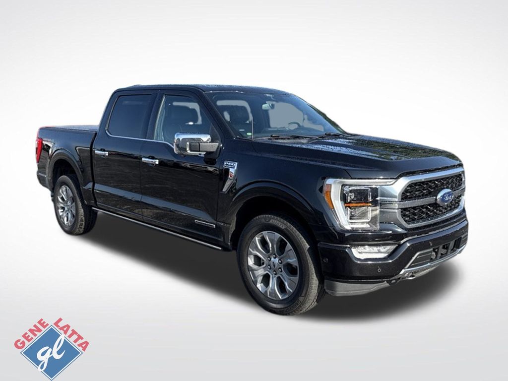 Black Metallic 2022 Ford F-150 Pickup Truck Four-Wheel Drive Automatic