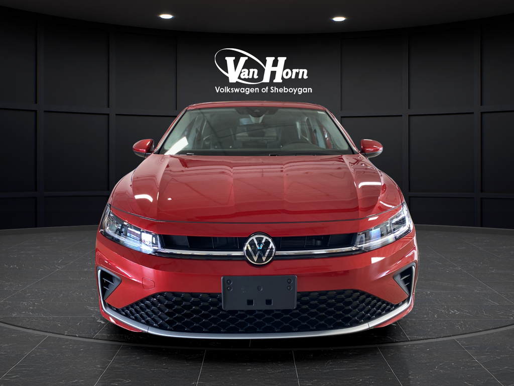 Certified Used 2025 Red Volkswagen 1.5T SE image 2
