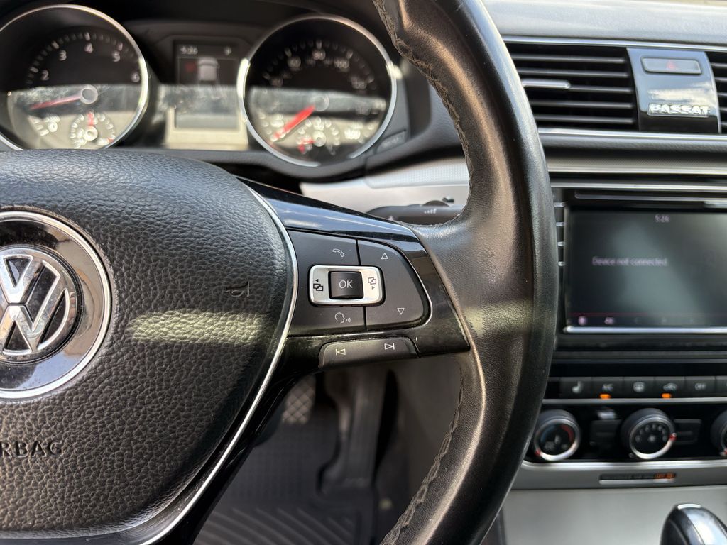 2019 Volkswagen Passat 2.0T Wolfsburg White at Joe Myers Mazda Kia