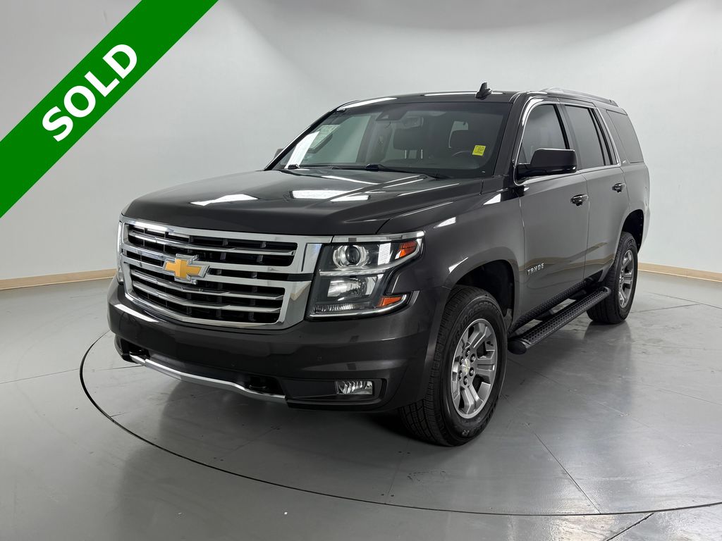 Gray (Tungsten Metallic) 2017 Chevrolet Tahoe LT 4WD SUV / Crossover Four-Wheel Drive 6-Speed Automatic Overdrive