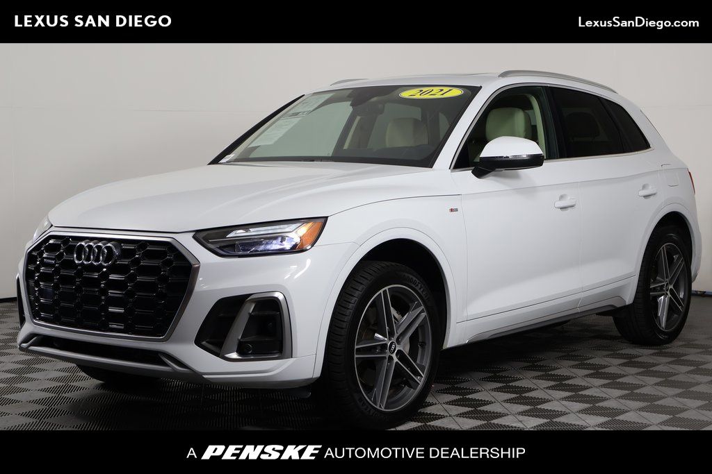 Ibis White 2021 Audi Q5 Hybrid Plug-in SUV / Crossover All-Wheel Drive 7-Speed Automatic