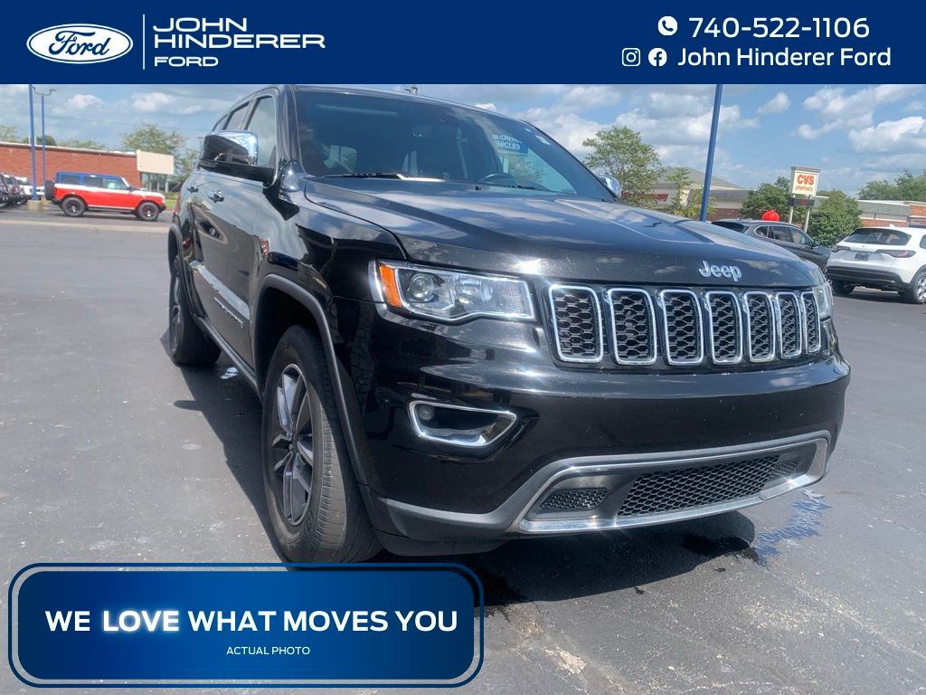Diamond Black 2020 Jeep Grand Cherokee SUV / Crossover 4X2 8-Speed Automatic