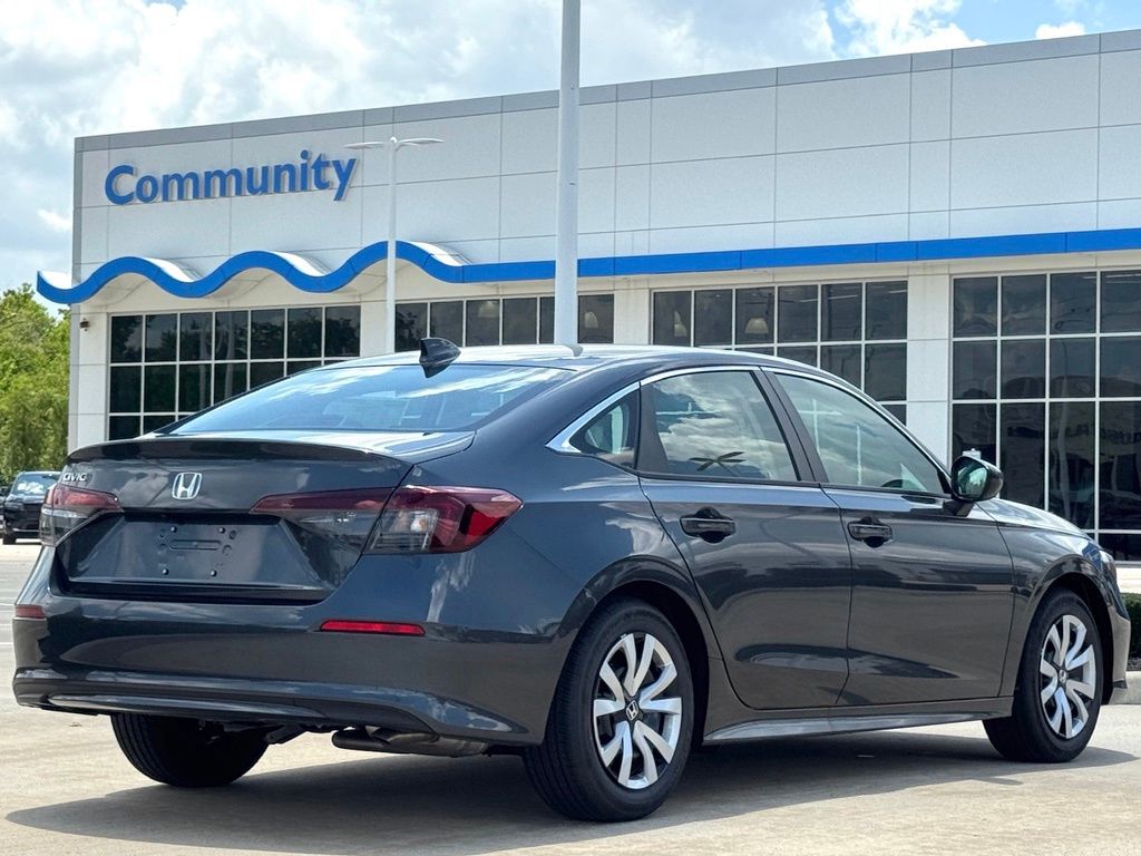 2026 Honda Civic LX Gray at Emmons Autoplex