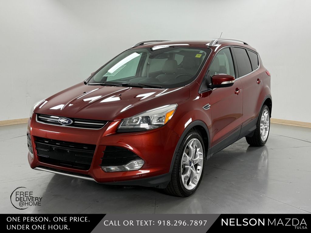 Sunset 2014 Ford Escape Titanium FWD SUV / Crossover Front-Wheel Drive 6-Speed Automatic