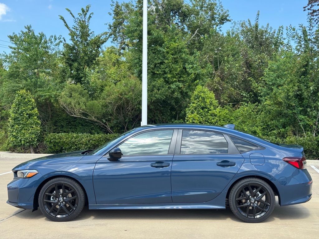 2026 Honda Civic Sport Blue at Bayway Cadillac of The Woodlands