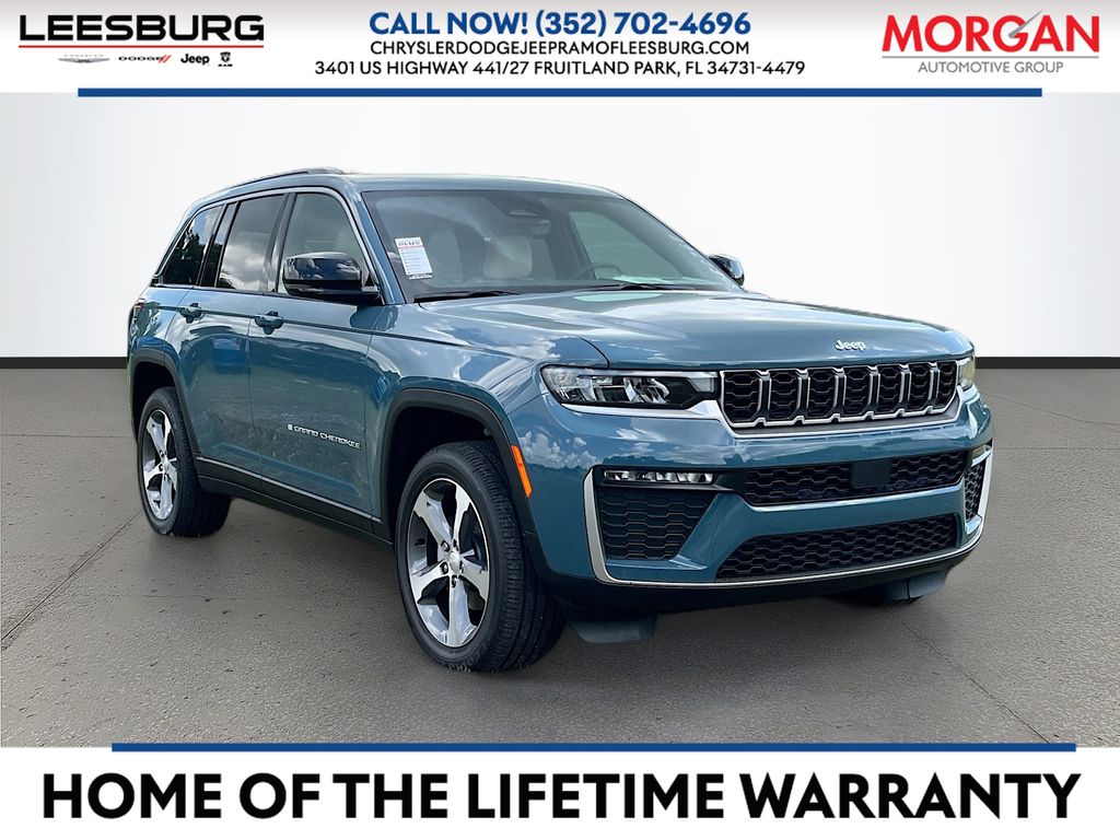 Gray (Steel Blue) 2026 Jeep Grand Cherokee SUV / Crossover Four-Wheel Drive 8-Speed Automatic