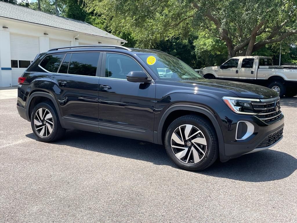 Deep Black 2024 Volkswagen Atlas SUV / Crossover Front-Wheel Drive 8-Speed Automatic