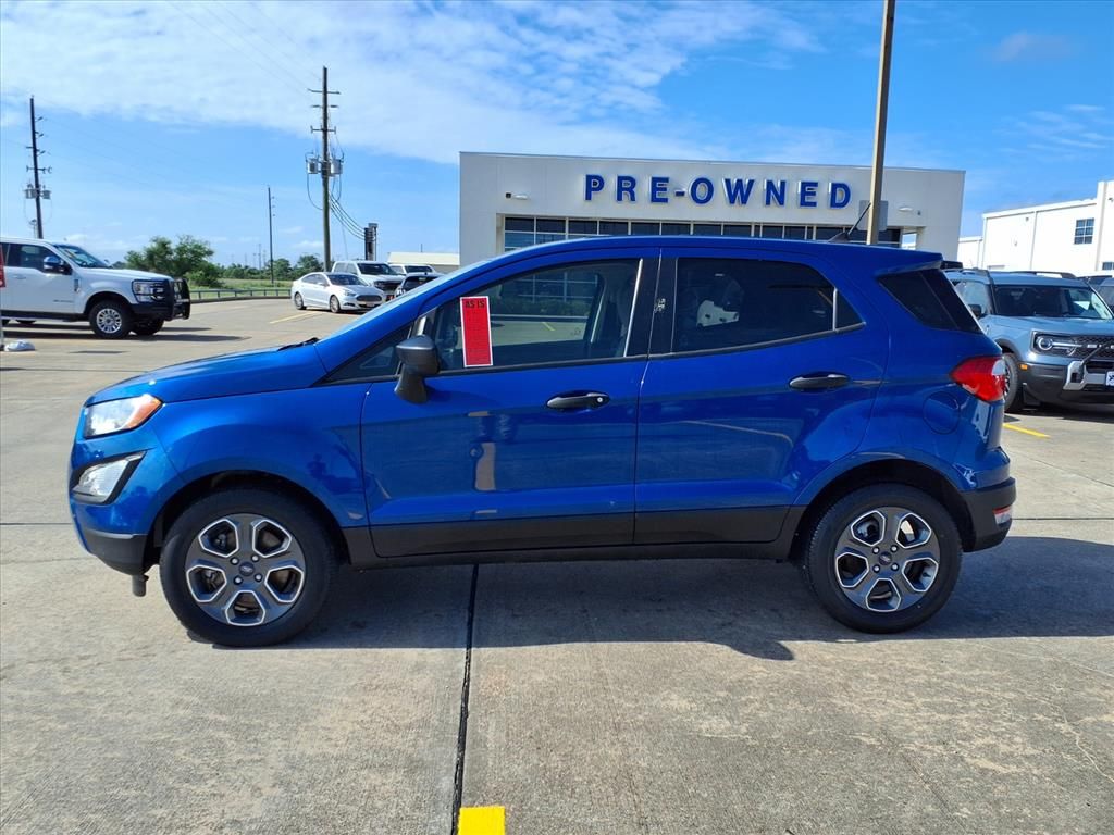 2021 Ford EcoSport S Blue at Classic Chevrolet Galveston
