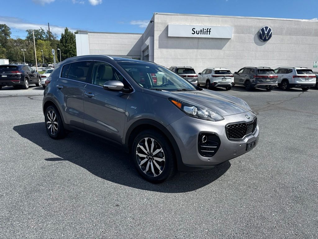 2017 Kia Sportage EX Silver at Bob Ruth Ford