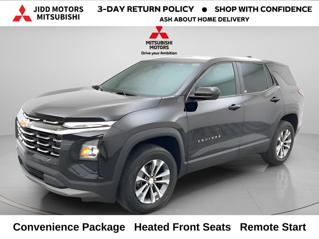 Mosaic Black Metallic 2026 Chevrolet Equinox SUV / Crossover Front-Wheel Drive Continuously Variable Transmission