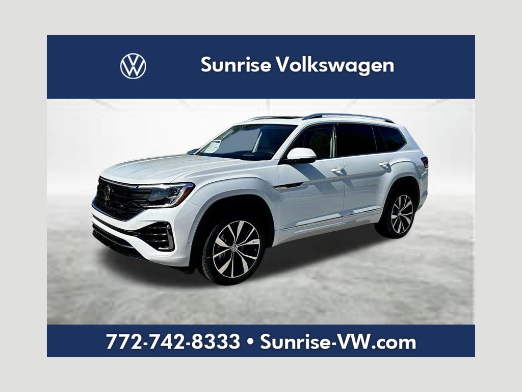 White 2026 Volkswagen Atlas SUV / Crossover All-Wheel Drive 8-Speed Automatic