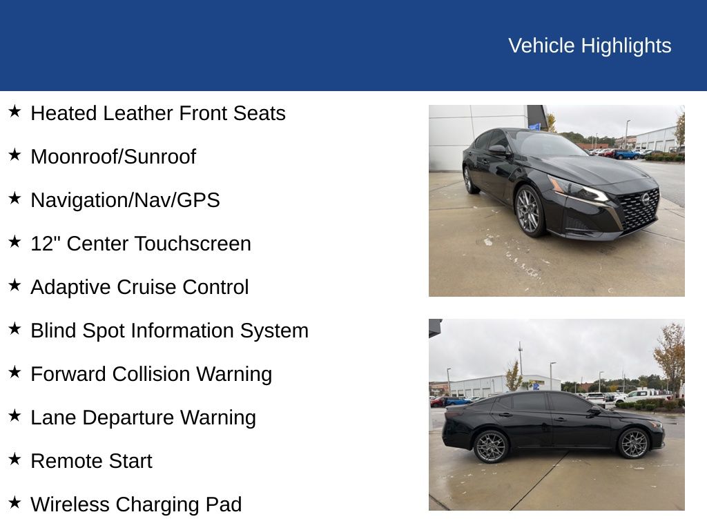 2024 Nissan Altima SR VC-Turbo FWD