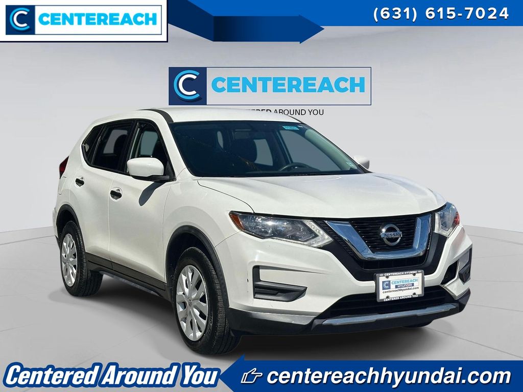 Glacier White 2017 Nissan Rogue SUV / Crossover All-Wheel Drive Continuously Variable Transmission