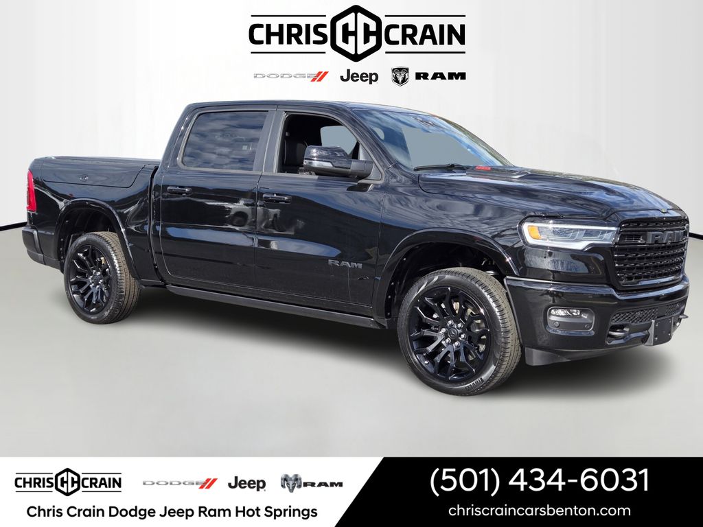 Diamond Black 2026 RAM 1500 Pickup Truck Four-Wheel Drive 8-Speed Automatic