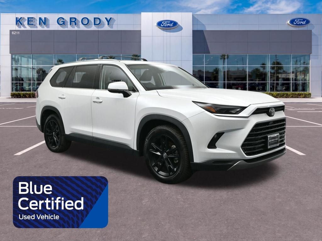 White (Wind Chill Pearl) 2024 Toyota Grand Highlander Hybrid SUV / Crossover All-Wheel Drive Continuously Variable Transmission