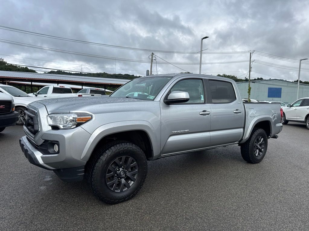 Celestial Silver Metallic 2023 Toyota Tacoma Pickup Truck Four-Wheel Drive 6-Speed Automatic