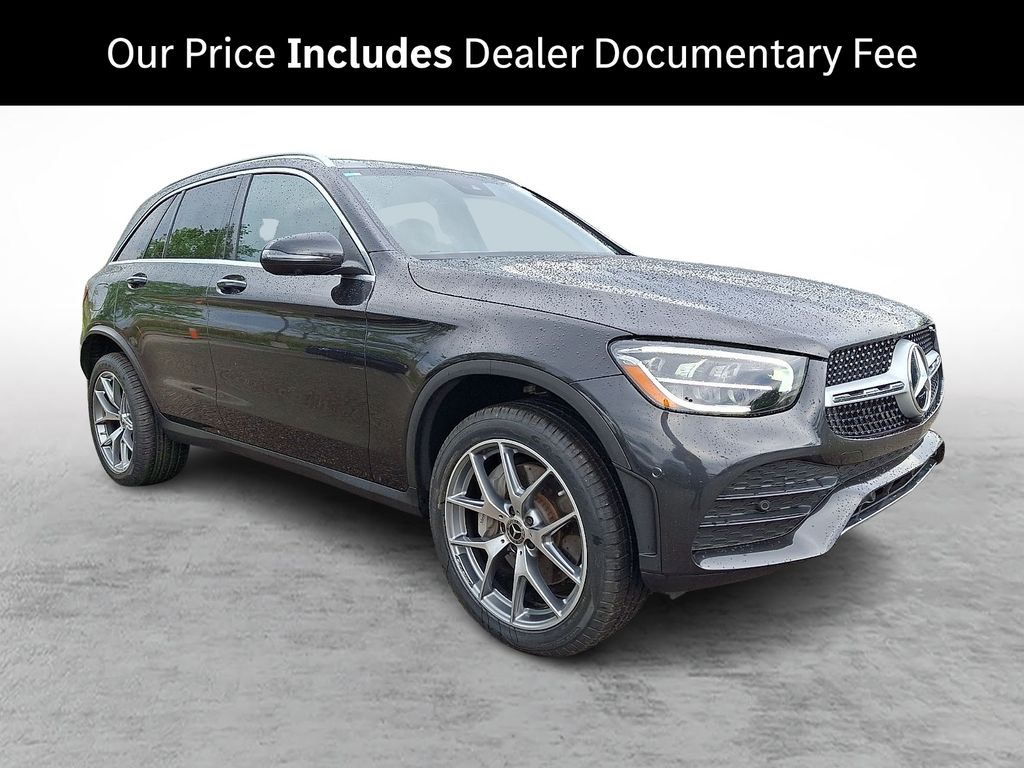 Graphite Gray Metallic 2022 Mercedes-Benz GLC SUV / Crossover All-Wheel Drive 9-Speed Automatic