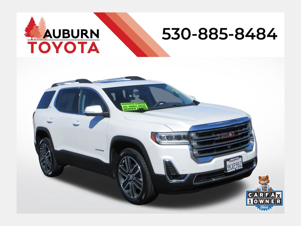 White Frost Tricoat 2023 GMC Acadia SLT AWD SUV / Crossover Four-Wheel Drive 9-Speed Automatic