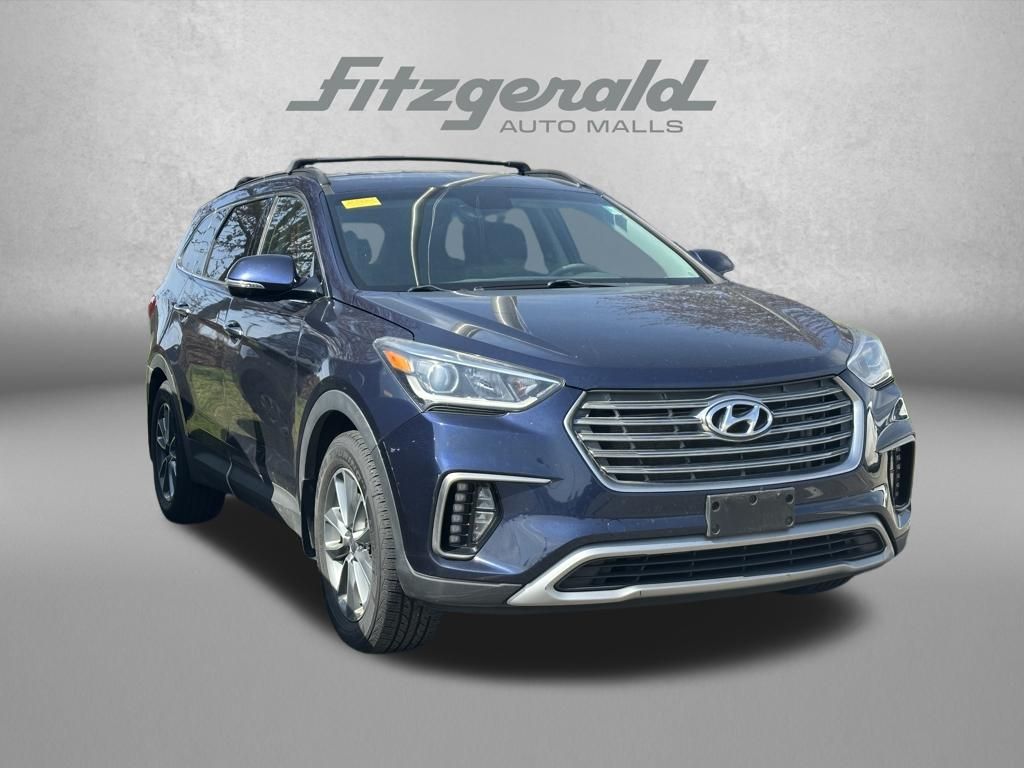 Storm Blue 2017 Hyundai Santa Fe Limited FWD SUV / Crossover Front-Wheel Drive 6-Speed Automatic