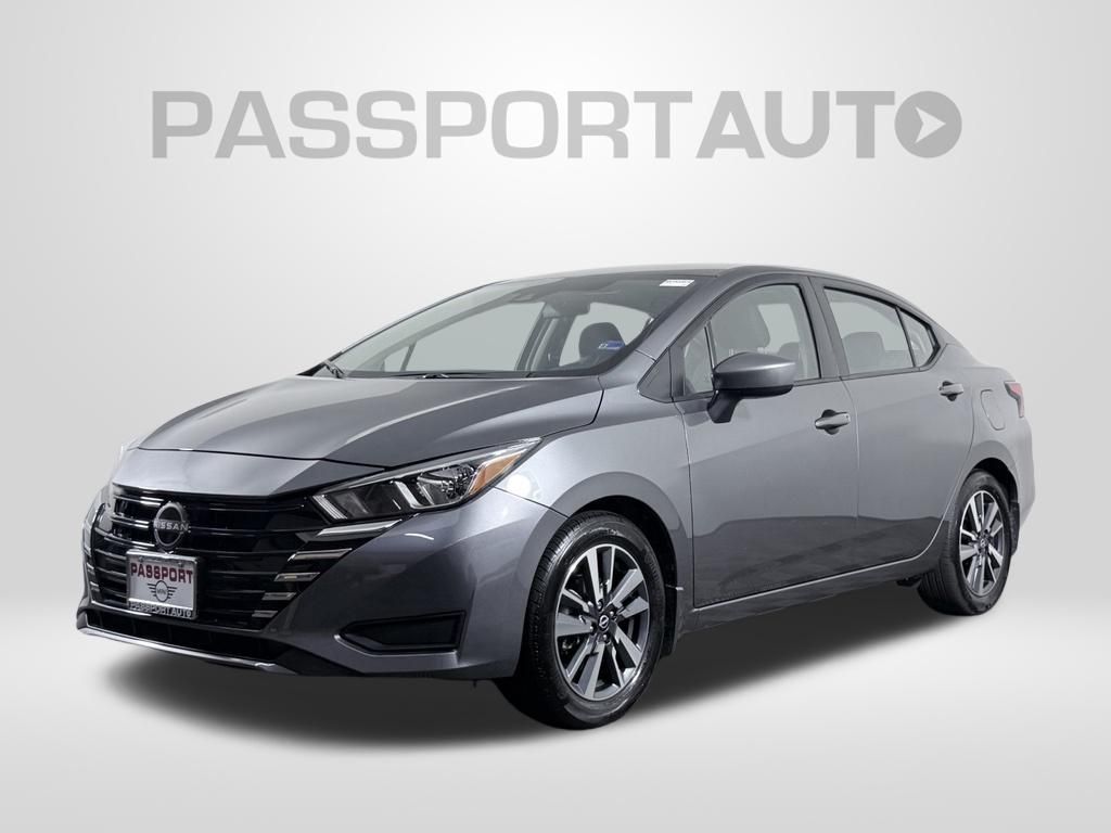 Gray (Gun Metallic) 2024 Nissan Versa Sedan Front-Wheel Drive Automatic