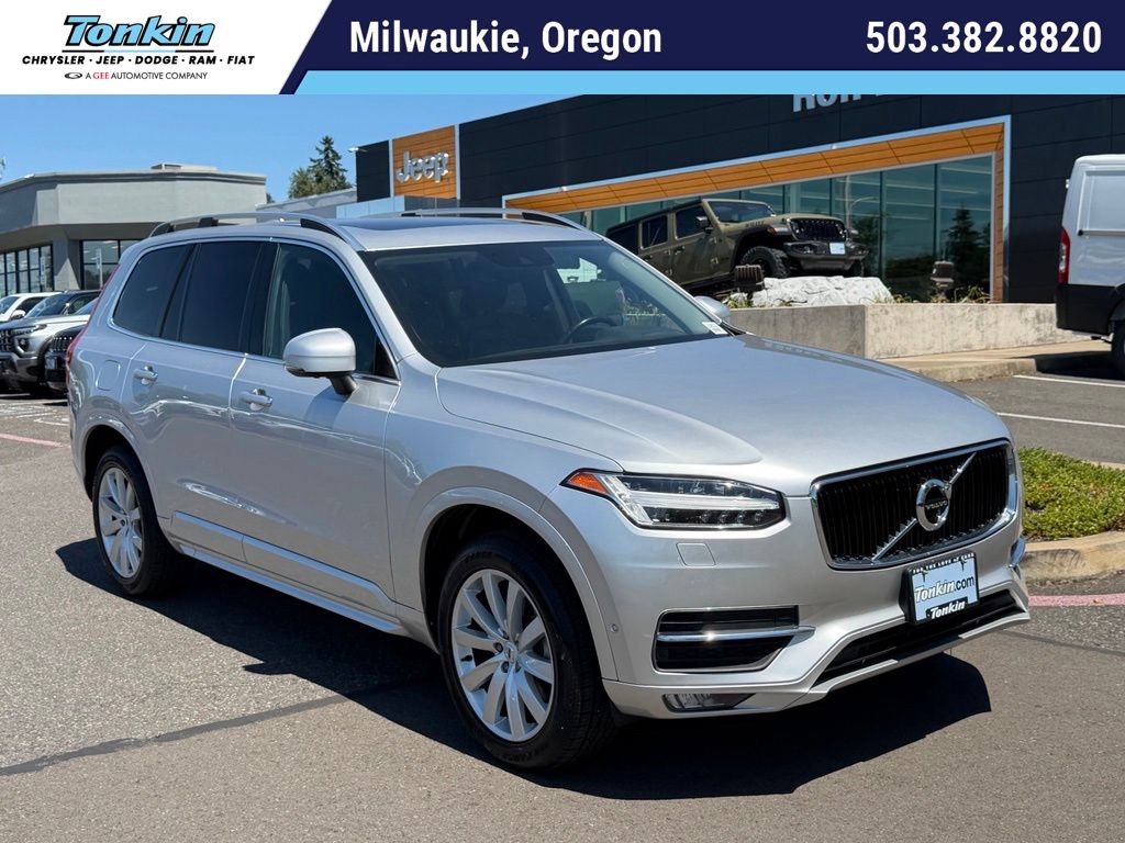 Bright Silver Metallic 2017 Volvo XC90 SUV / Crossover All-Wheel Drive Automatic