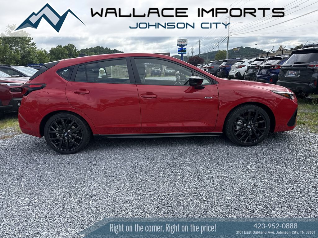 Pure Red 2026 Subaru Impreza Wagon All-Wheel Drive Continuously Variable Transmission