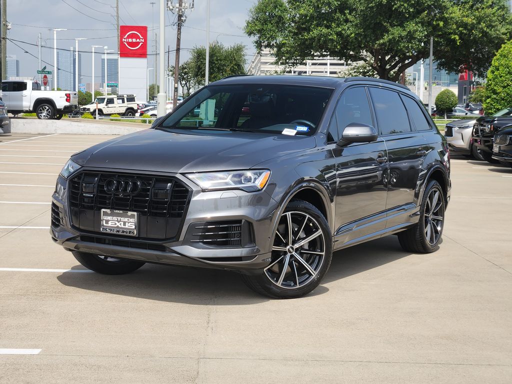 Gray Metallic 2023 Audi Q7 SUV / Crossover All-Wheel Drive 8-Speed Automatic