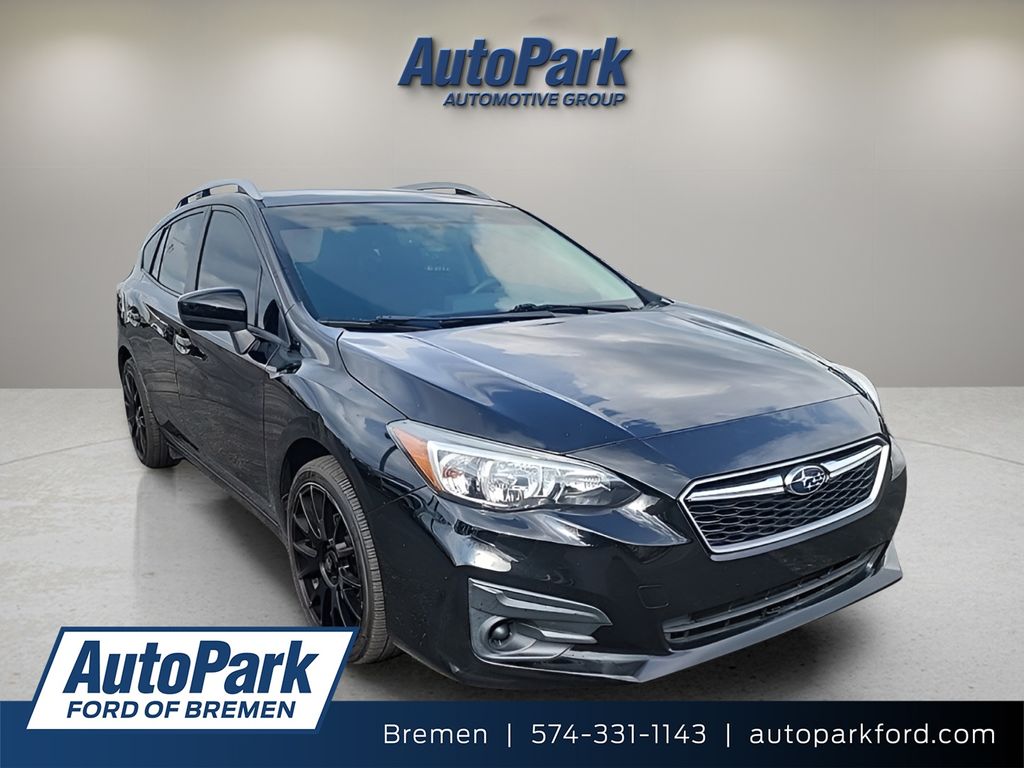 Crystal Black Silica 2018 Subaru Impreza 2.0i Premium Hatchback AWD Hatchback All-Wheel Drive Continuously Variable Transmission