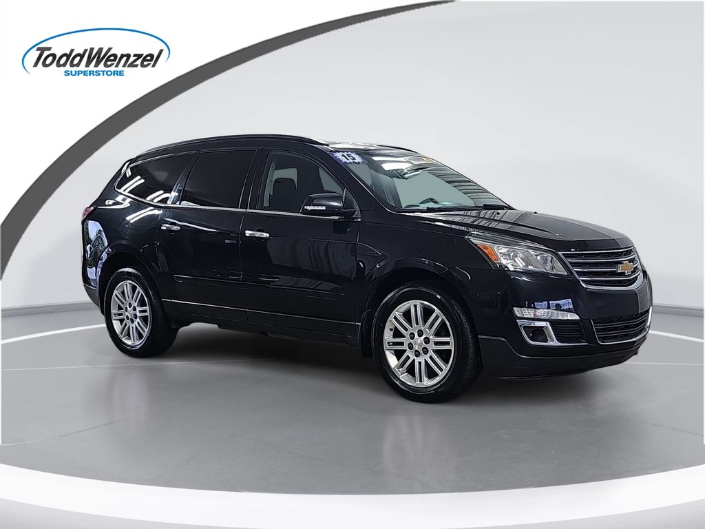 Black Granite Metallic 2015 Chevrolet Traverse SUV / Crossover Front-Wheel Drive 6-Speed Automatic
