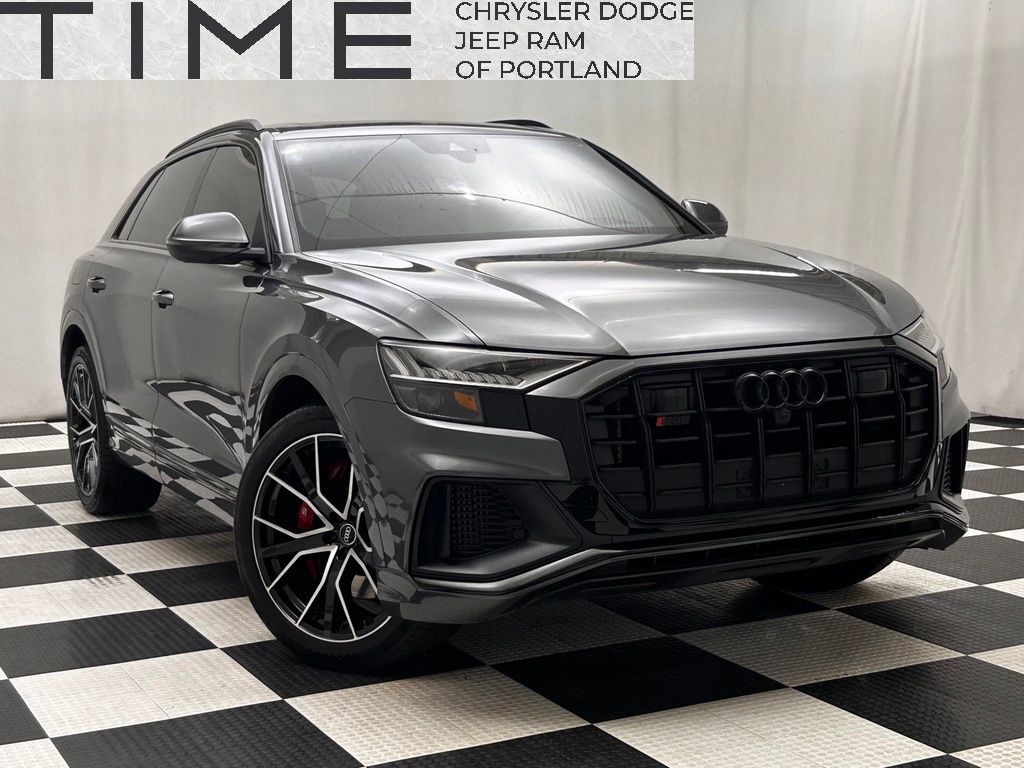 Daytona Gray Pearl Effect 2022 Audi SQ8 SUV / Crossover All-Wheel Drive 8-Speed Automatic