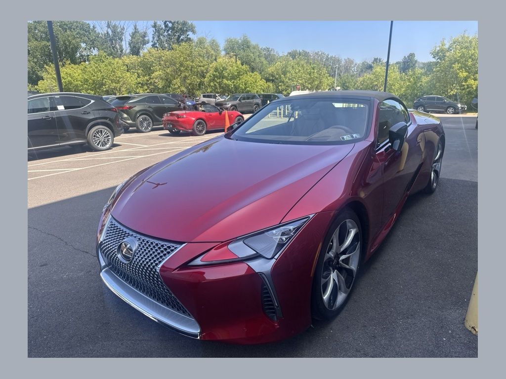 Infrared 2022 Lexus LC Convertible Rear-Wheel Drive Automatic