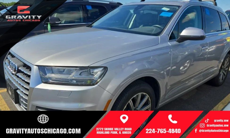 Florett Silver Metallic 2019 Audi Q7 SUV / Crossover All-Wheel Drive 8-Speed Automatic