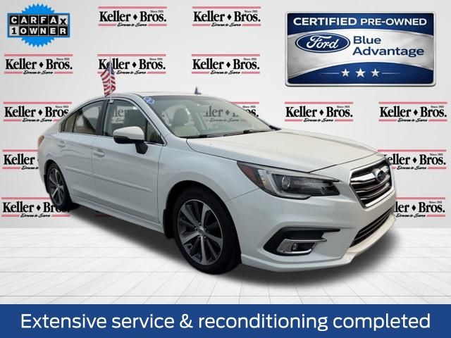 Crystal White Pearl 2018 Subaru Legacy Sedan All-Wheel Drive Continuously Variable Transmission