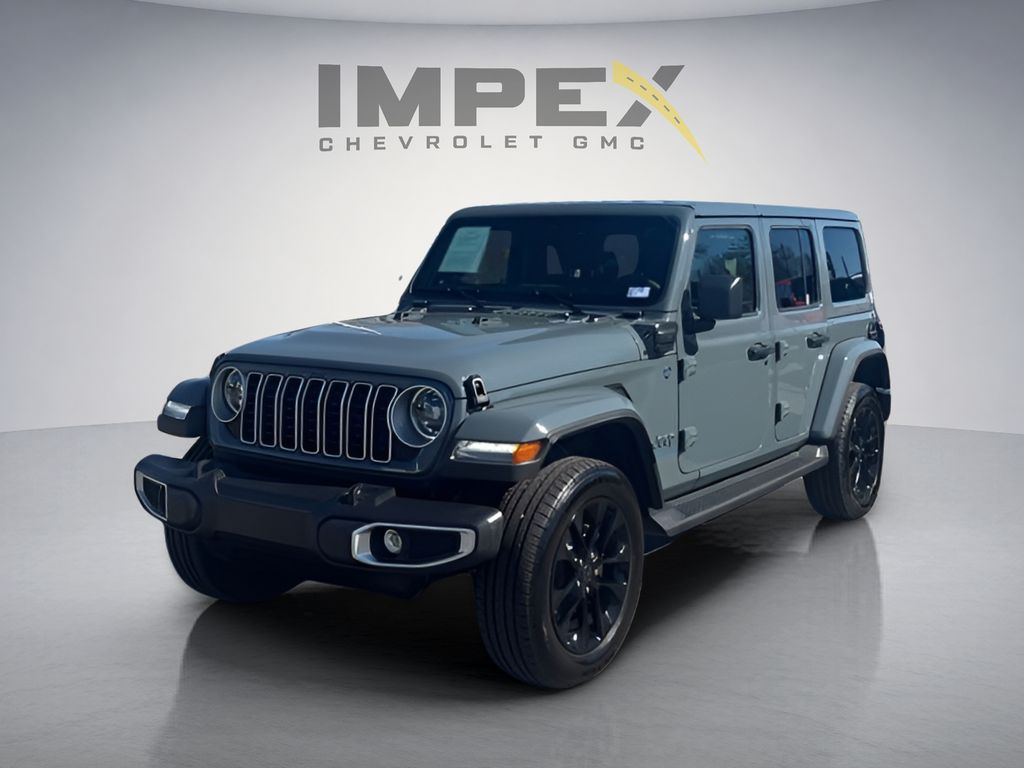 Anvil Clear Coat 2025 Jeep Wrangler 4xe SUV / Crossover Four-Wheel Drive 8-Speed Automatic