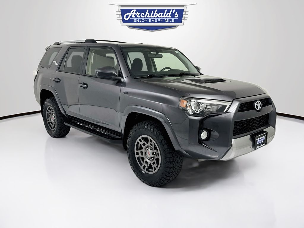 Magnetic Gray Metallic 2018 Toyota 4Runner SUV / Crossover Four-Wheel Drive 5-Speed Automatic Overdrive
