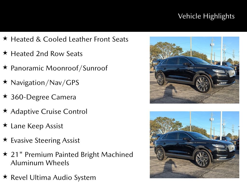 2021 Lincoln Nautilus Reserve