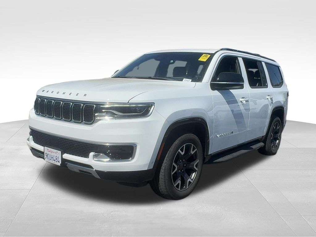 Bright White Clearcoat 2023 Jeep Wagoneer SUV / Crossover Four-Wheel Drive 8-Speed Automatic