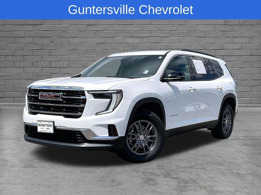 Summit White 2025 GMC Acadia Elevation AWD SUV / Crossover Four-Wheel Drive 8-Speed Automatic