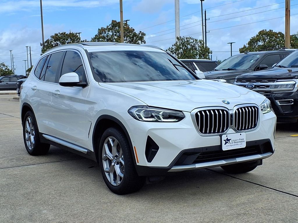 2023 BMW X3 sDrive30i White at Parkway Family Mazda