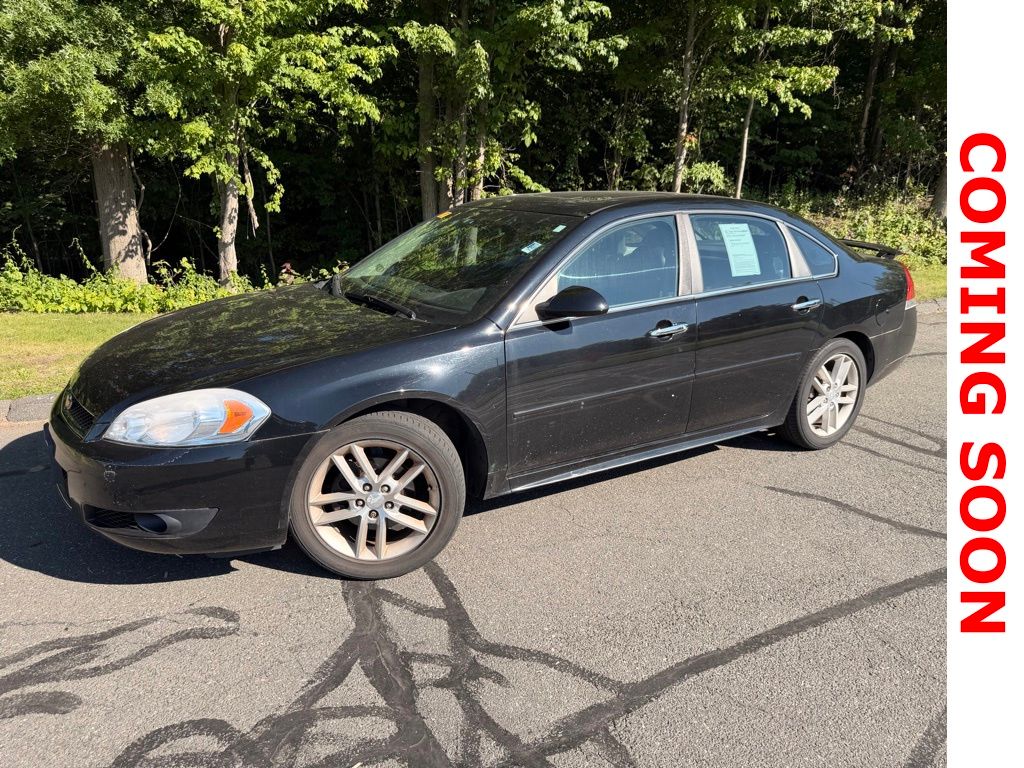 Black 2013 Chevrolet Impala LTZ FWD Sedan Front-Wheel Drive 6-Speed Automatic Overdrive