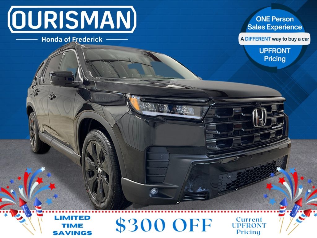 Crystal Black Pearl 2026 Honda Pilot SUV / Crossover All-Wheel Drive Automatic