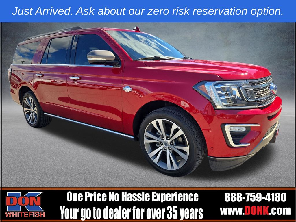 Rapid Red Metallic Tinted Clearcoat 2020 Ford Expedition MAX King Ranch 4WD SUV / Crossover Four-Wheel Drive Automatic