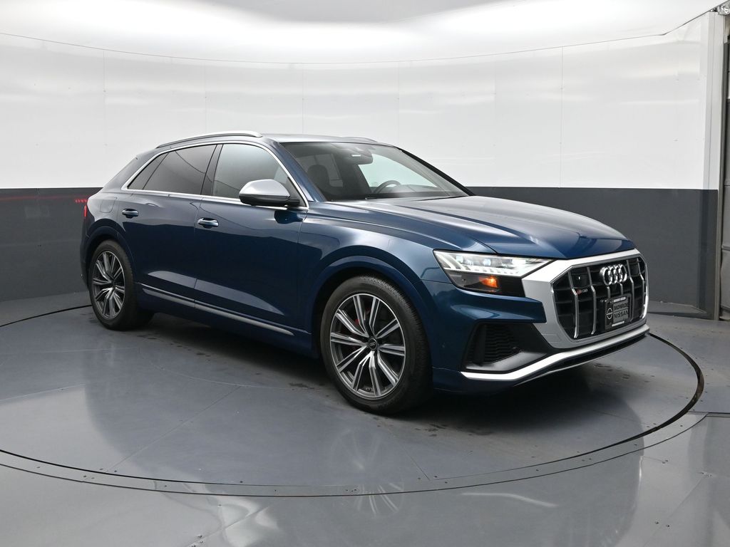 Blue 2022 Audi SQ8 SUV / Crossover All-Wheel Drive 8-Speed Automatic