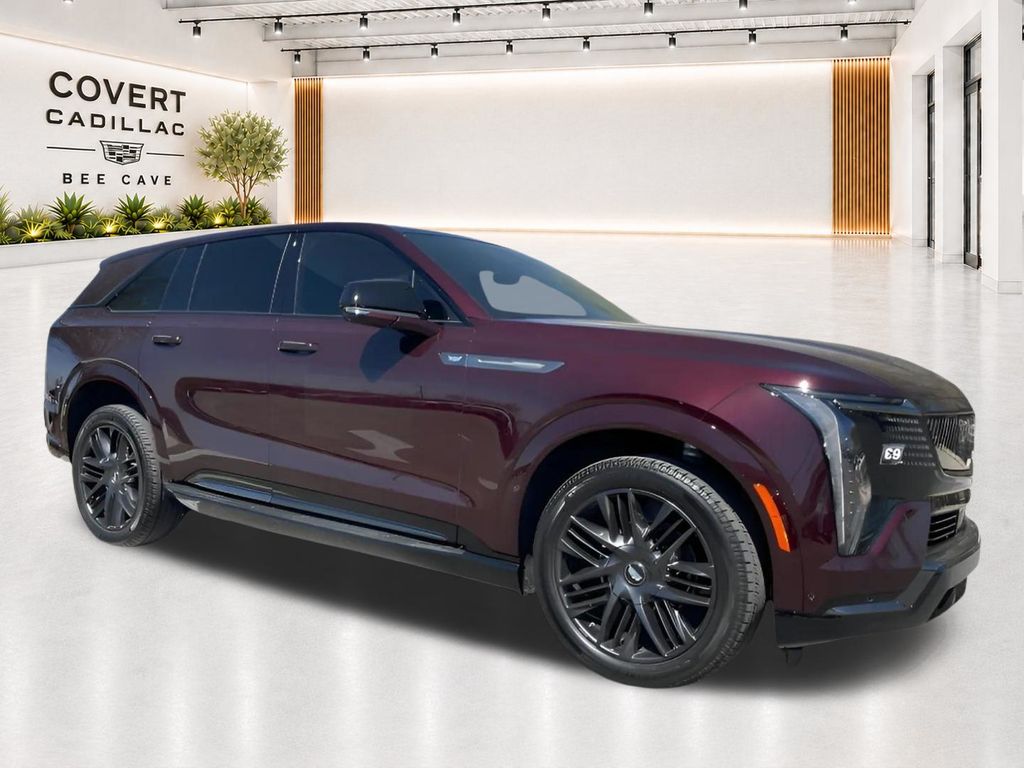Black Cherry 2025 Cadillac Escalade IQ SUV / Crossover All-Wheel Drive 1-Speed Automatic