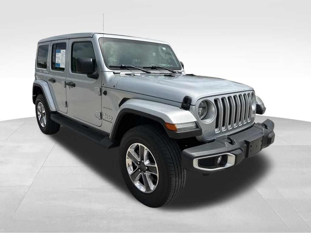 2023 Silver Zynith Clearcoat Jeep Wrangler Sahara 4X4 SUV