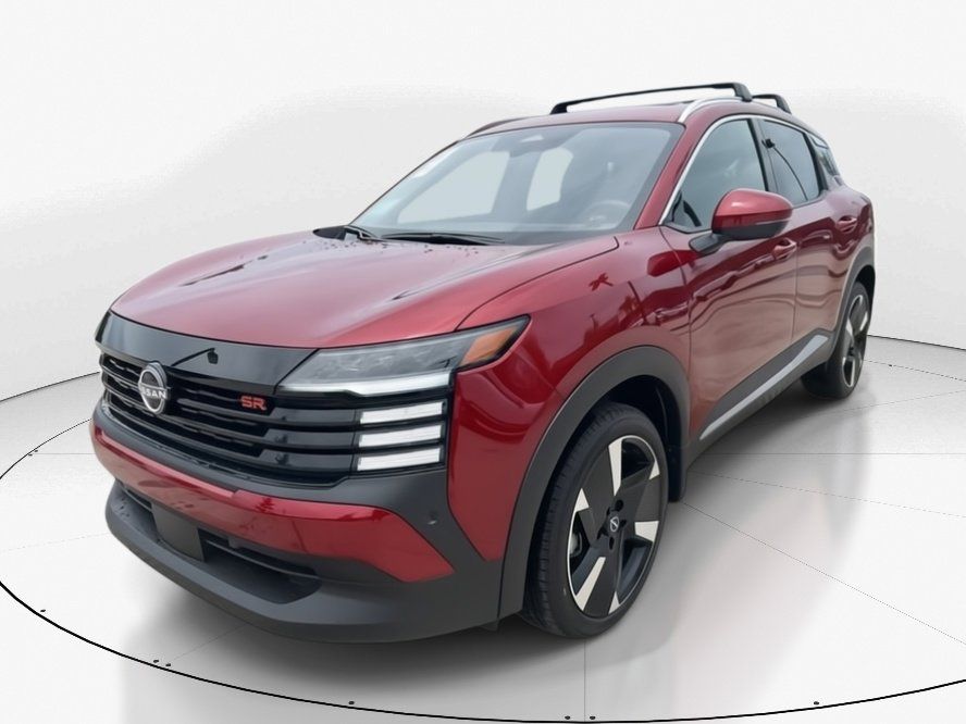 2025 Scarlet Ember Tintcoat Nissan Kicks SR FWD SUV