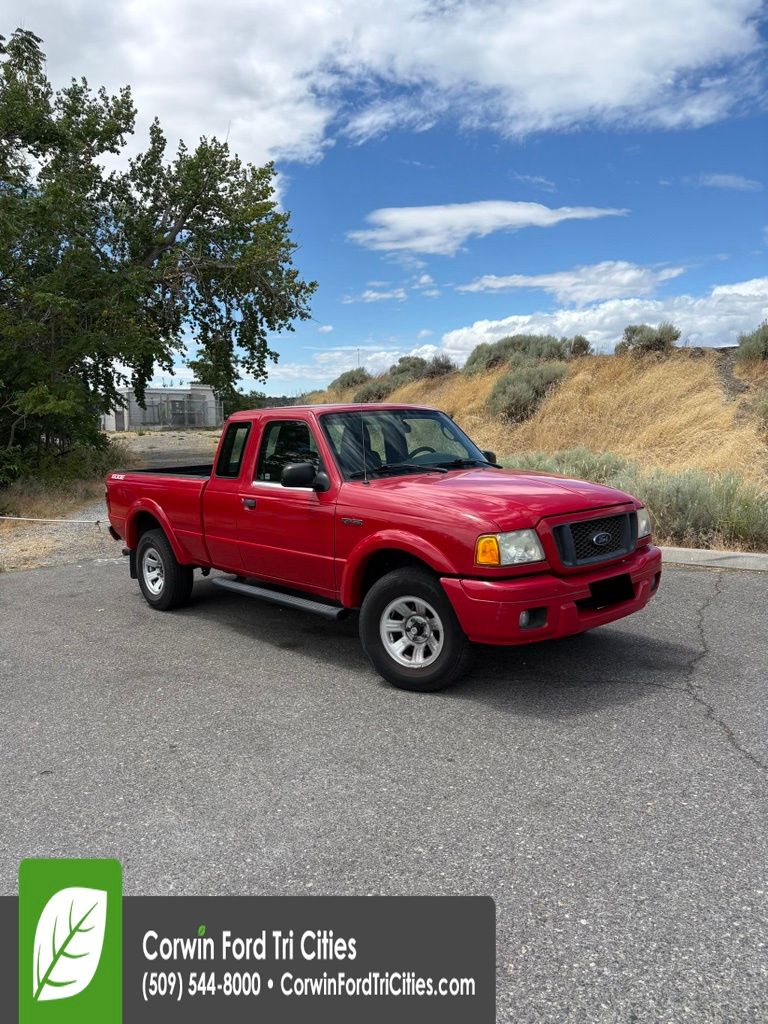 Toreador Red Clearcoat Metallic 2004 Ford Ranger Pickup Truck Rear-Wheel Drive 5-Speed Automatic