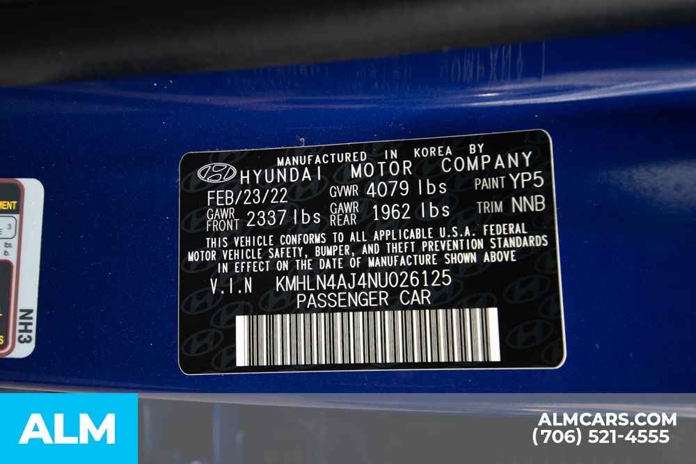 2022 Hyundai Elantra Hybrid Limited photo 29